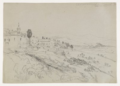 From the Gate of Girgenti, Sicily, 1842 by Thomas Cole
